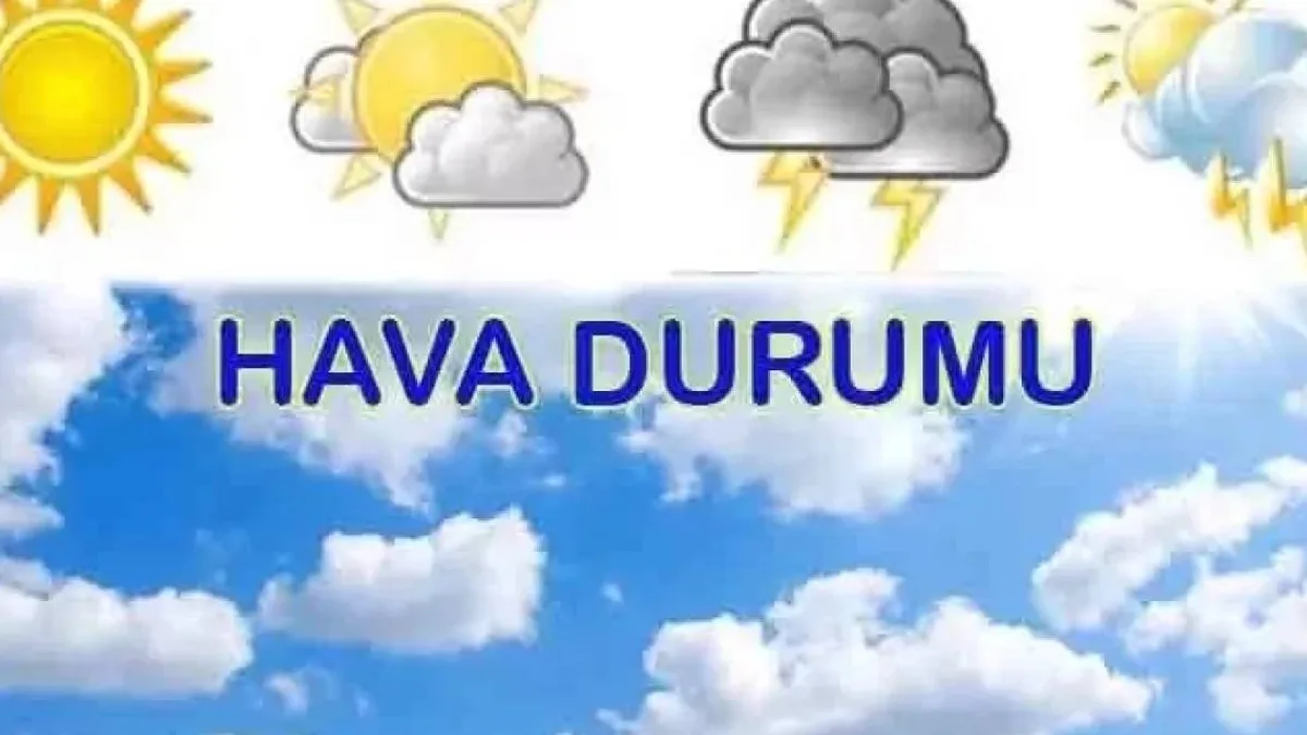 Hava durumu raporu: Güneyde yağış beklentisi