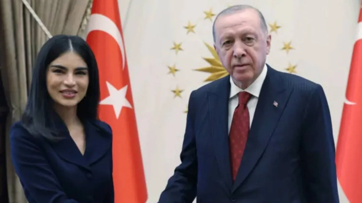 Cumhurbaşkanı Erdoğan, Özbek yetkiliyi kabul etti.