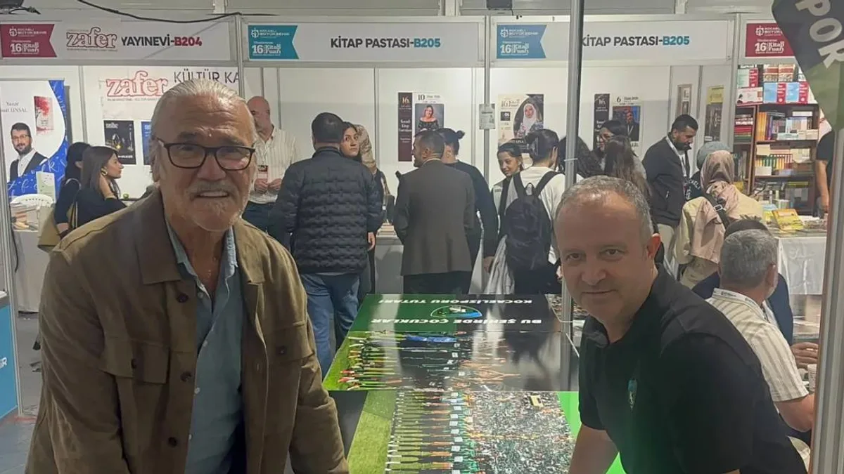 Kocaeli kitap fuarında nostaljik anlar yaşandı