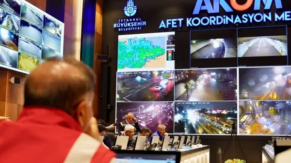 İstanbul'da yoğun yağış sonrası su baskını