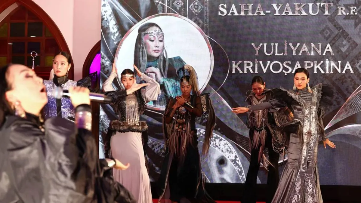 Keçiören'de Türk dünyasının moda şöleni gerçekleşti