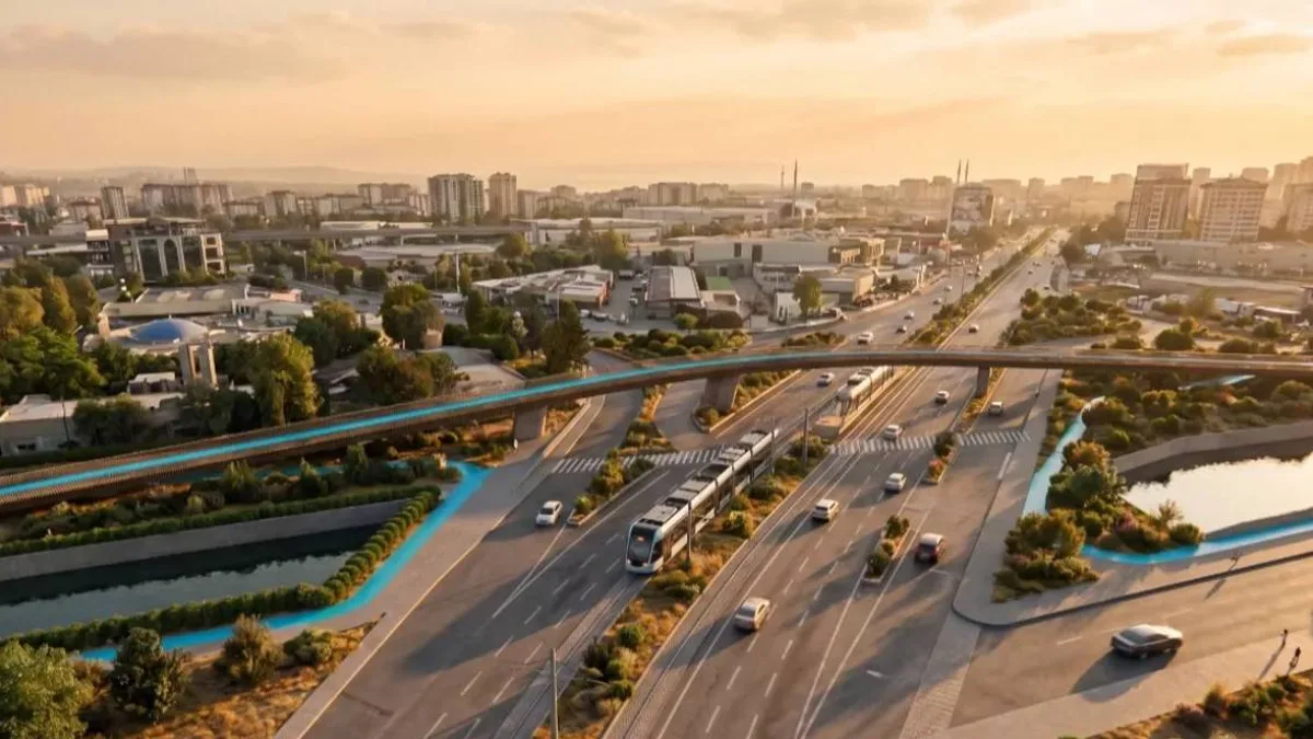 Yeşil alanlar birleşiyor: Mavişehir'de yeni köprü projesi