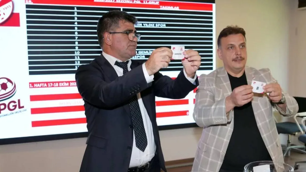 Profesyonelliğe geçiş ligi fikstürü belirlendi, sezon 17 ekim'de start alıyor