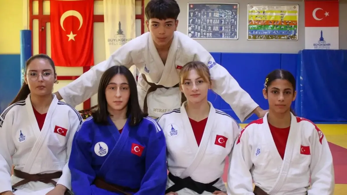 İzmirli genç judocular başarılarının ardından yeni hedeflere odaklandı.