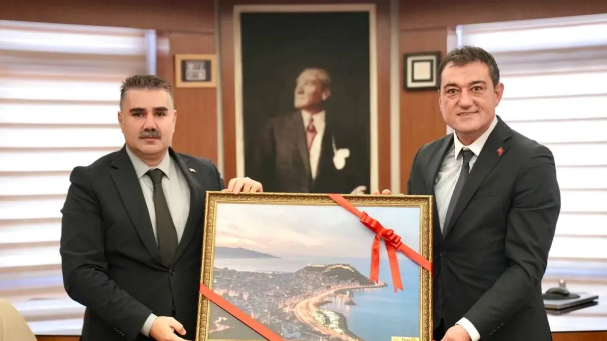 Giresun'da başsavcı dede'den başkan köse'ye dostluk ziyareti