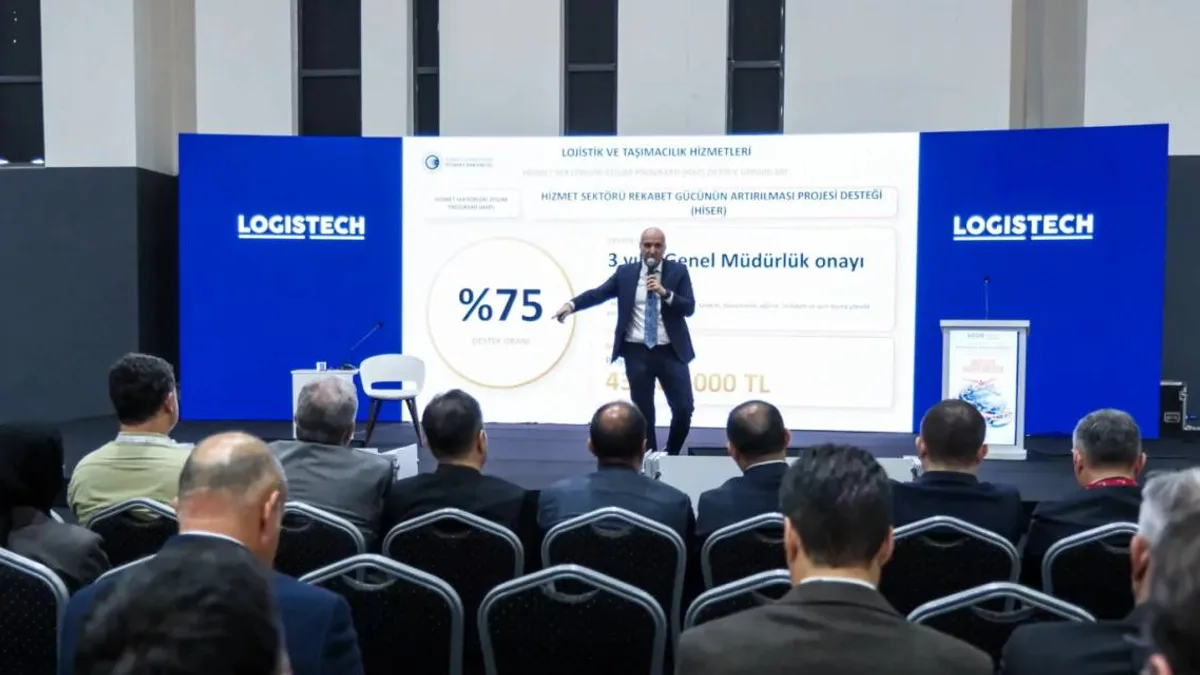 Lojistik sektörüne ticaret bakanlığı desteği fuarda masaya yatırıldı