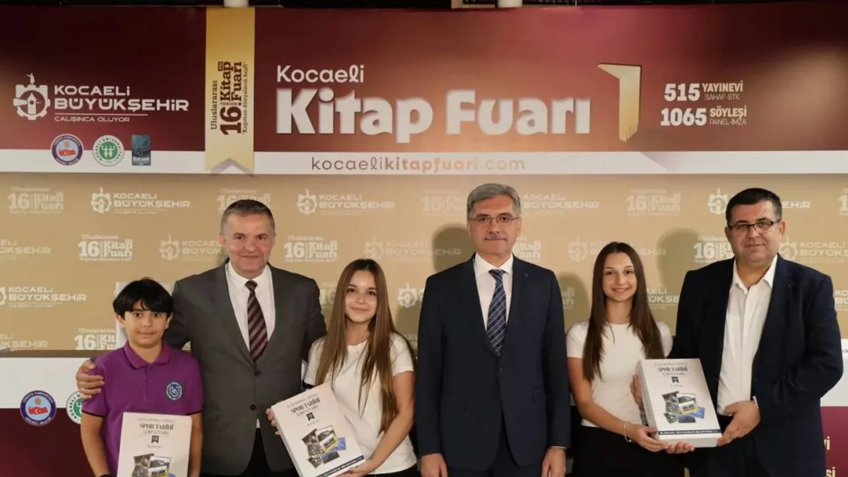 Kocaeli'nin spor geçmişine ışık tutan önemli eser tanıtıldı