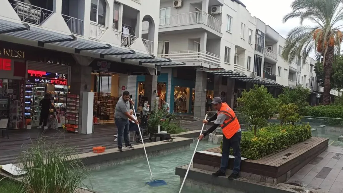 Kışa hazırlık: Kemer Liman Caddesi'nde bakım seferberliği