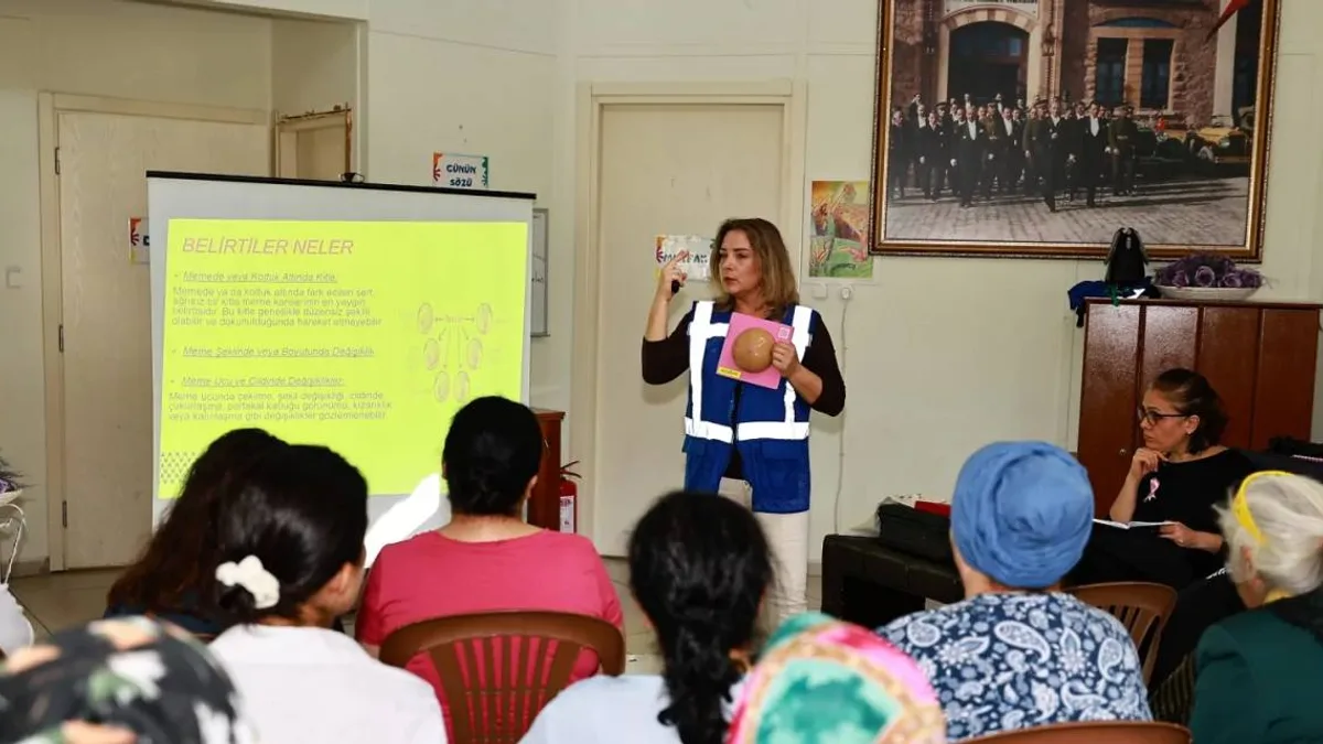 Kadınlara sağlık bilinci kazandıran eğitim programı düzenlendi