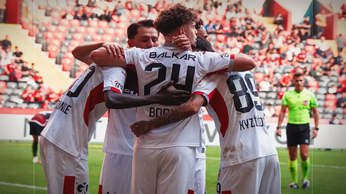 Gaziantep FK 0-3 Arca Çorumspor FK (Maç Sonucu)