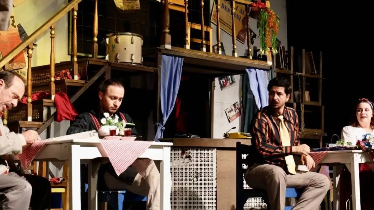 Ordu'nun tiyatro ekibi Aydın'da sahne aldı