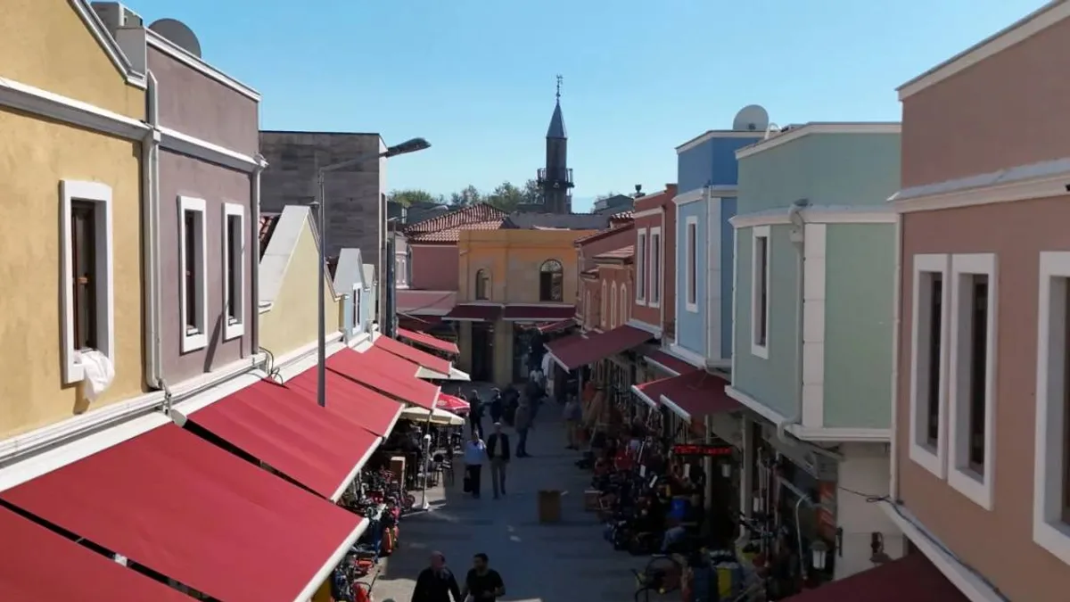 Sakarya'nın tarihi uzunçarşısı yeniden canlanıyor
