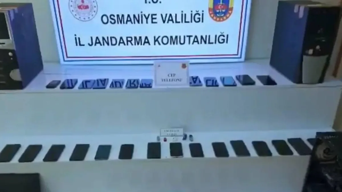 Osmaniye'de yasa dışı bahis şebekesine büyük darbe