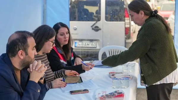 Maltepe Belediyesi sosyal yardım hizmetleri mobil alanı.