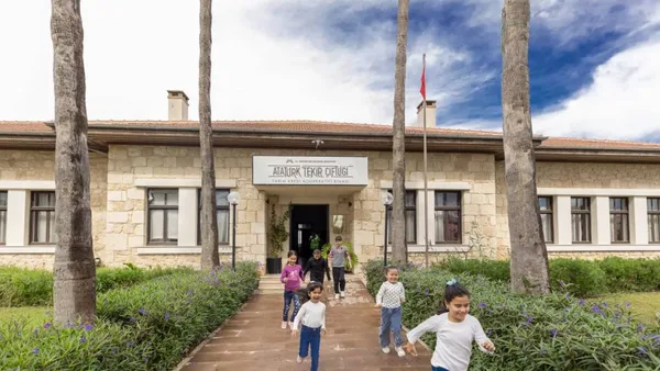 Silifke Atatürk Gazi Çiftliği'nin yenilenen bölümü