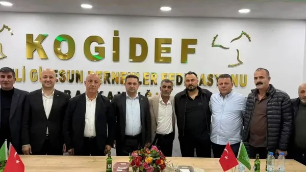Gebze'de barışın sağlandığı anlardan bir kare.