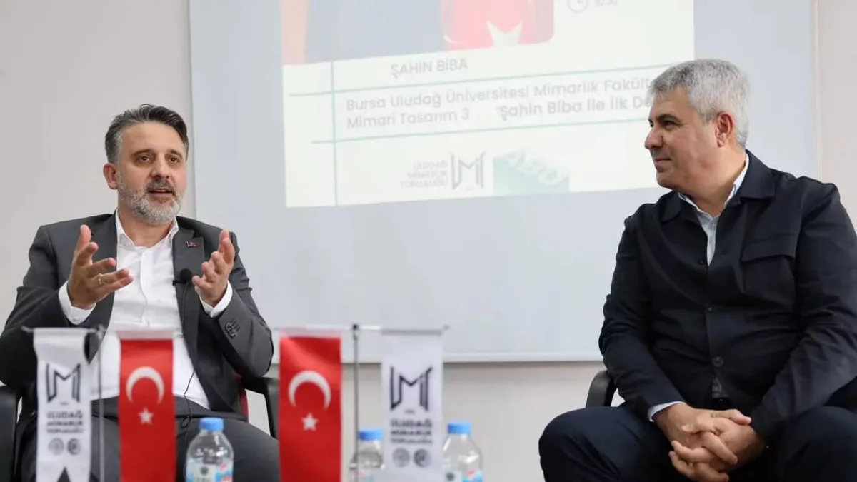 Şahin Biba'dan mimar adaylarına ilham verici öneriler