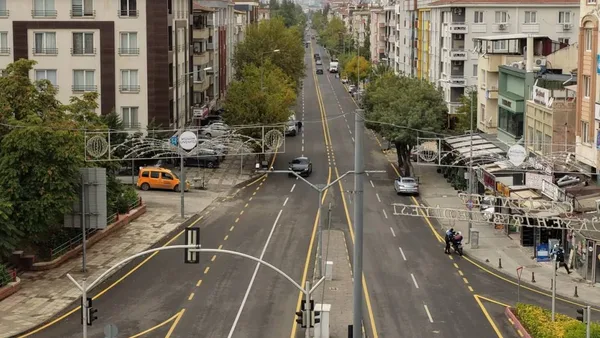 Gaziantep'te yenilenen ulaşım yolları