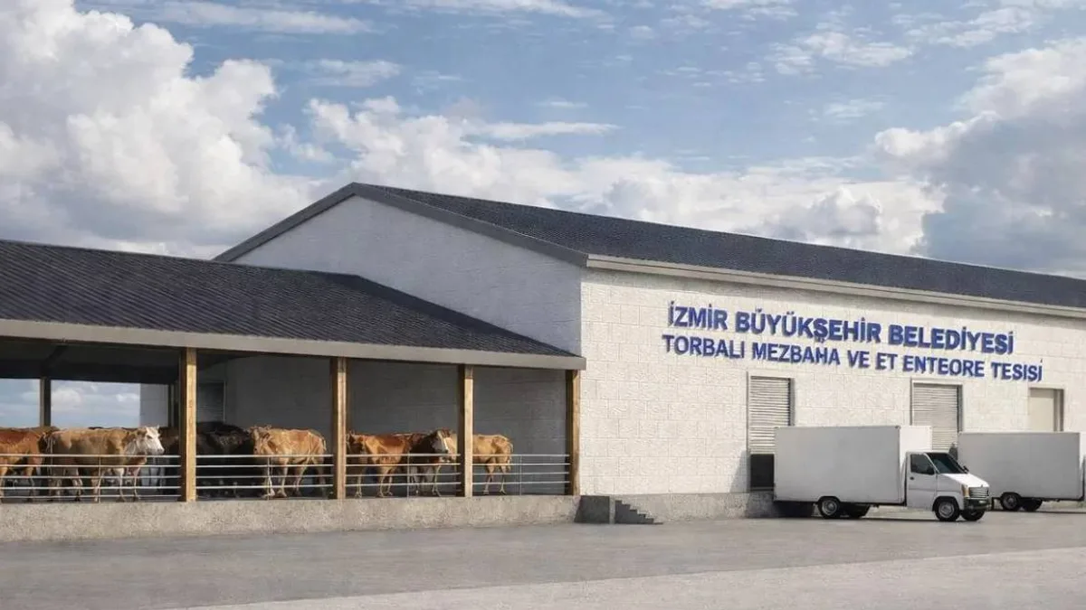 İzmir Büyükşehir, Torbalı'da et tesisi kuruyor