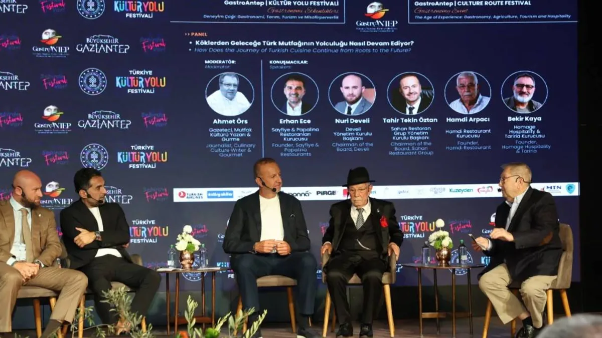 Gastroantep'te Türk mutfağının geleceği masaya yatırıldı