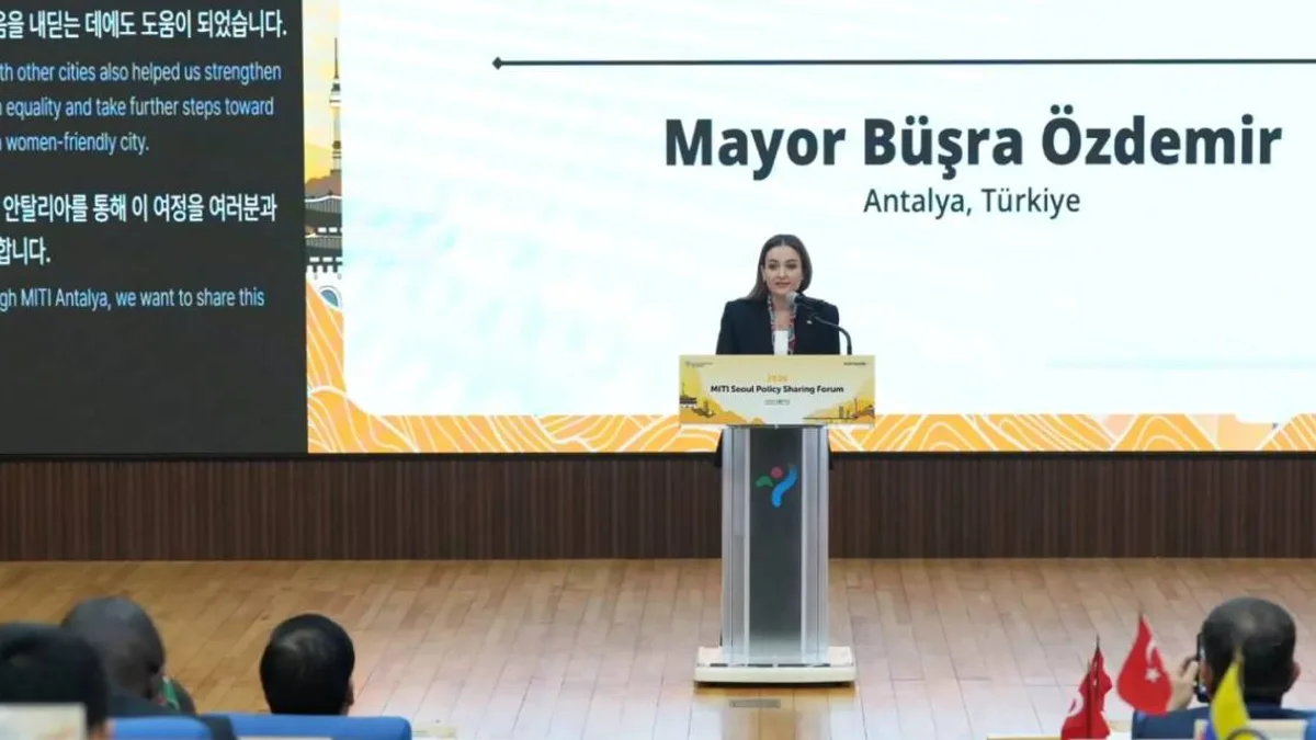 Antalya'nın teknolojik vizyonu Seul'de sergilendi
