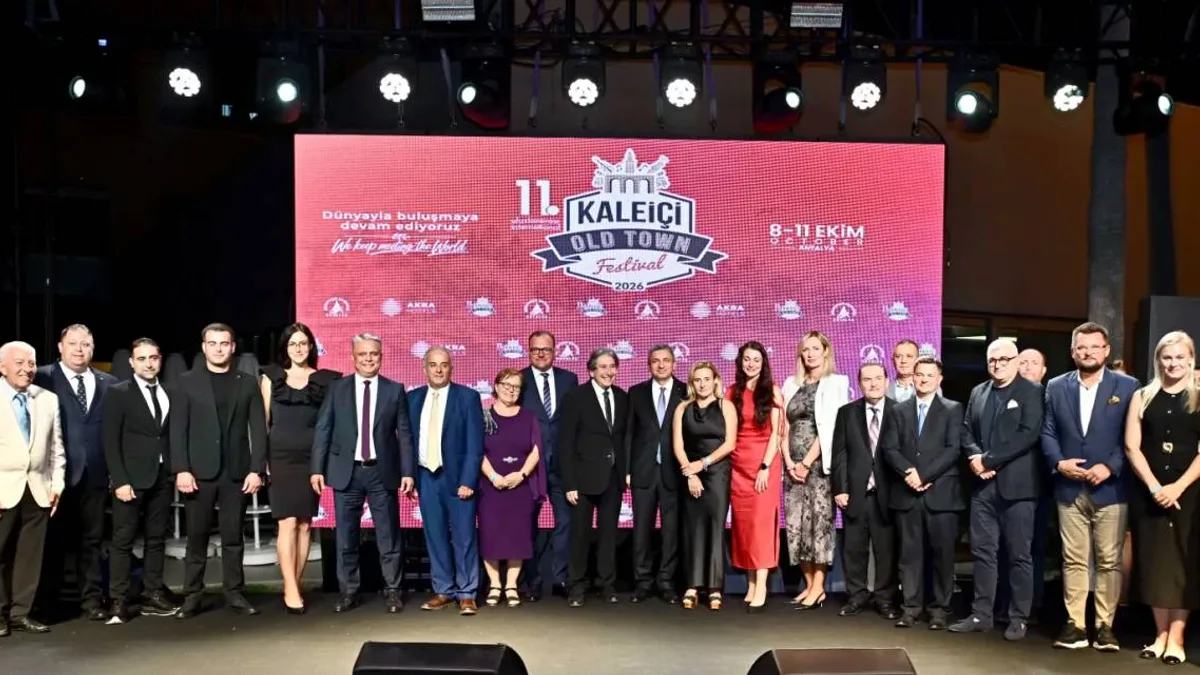 Kaleiçi Festivali'nde dünya şehirleri bir araya geldi