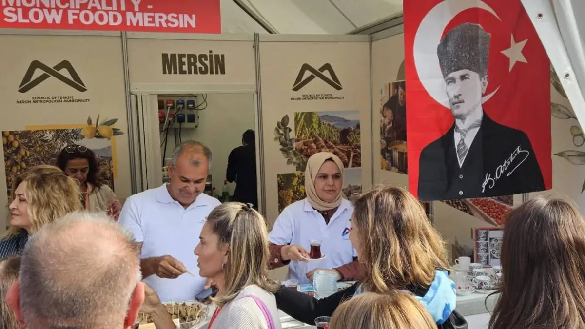 Mersin'in lezzetleri uluslararası arenada tanıtıldı