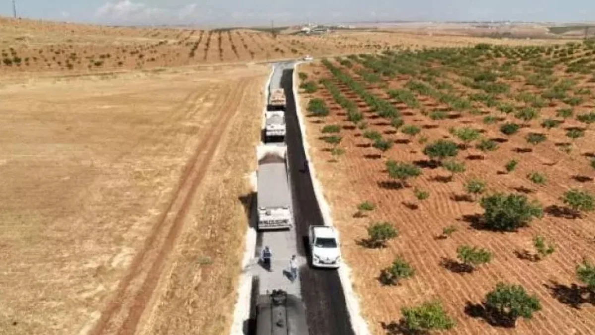 Karaköprü kırsalında ulaşımda konfor artışı sağlandı