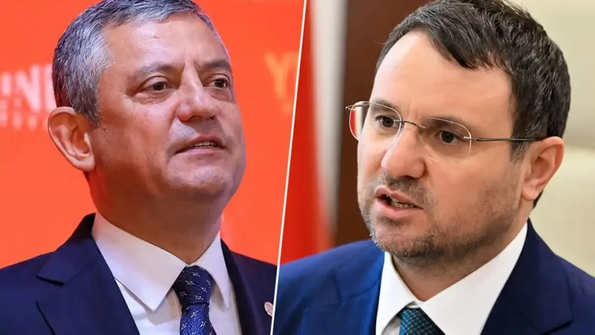 Adalet Bakanı Akın Gürlek'in avukatı Abdullah Adır basın açıklaması yapıyor.