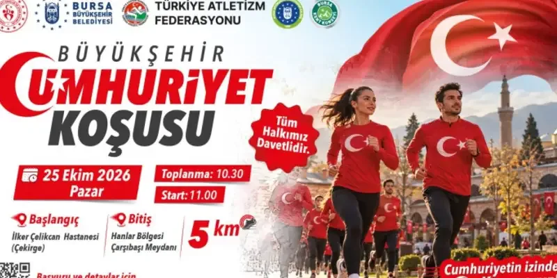 Bursa'da Cumhuriyet Koşusu için geri sayım başladı - Detay Görsel 1