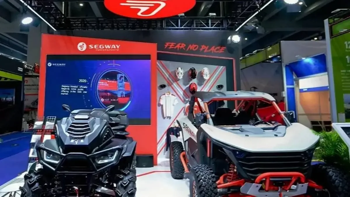 Segway Powersports, yeni modellerini tanıttı.