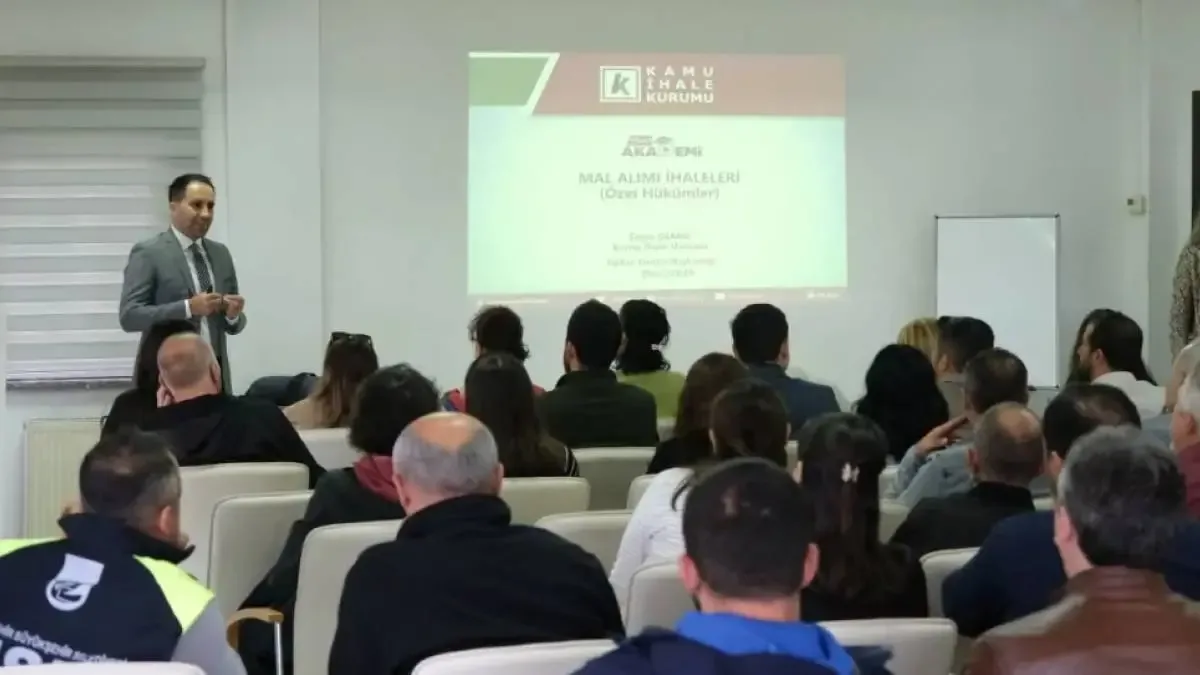 ESKİ personeline yönelik kamu ihale mevzuatı eğitimi gerçekleştirildi.