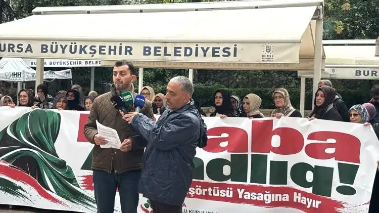 Bursa Gönüllü Kuruluşlar'dan Azerbaycan'daki başörtüsü yasağına tepki - Detay Görsel 1