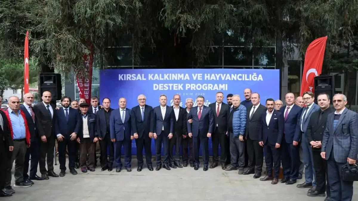 Trabzon'da yerli Karayaka koyunu dağıtım töreni gerçekleştirildi.