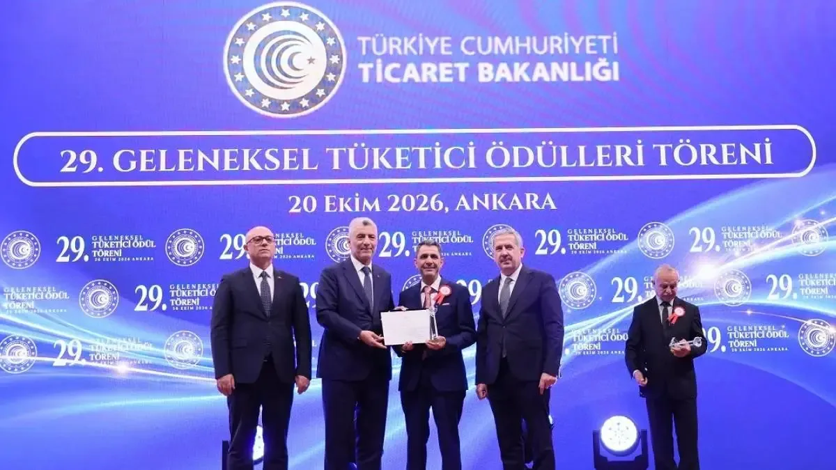 29. Geleneksel Tüketici Ödülleri töreninden bir görüntü.
