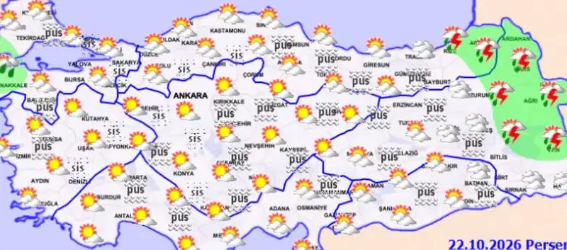 Meteoroloji'den hava durumu tahminleri açıklandı - Detay Görsel 1