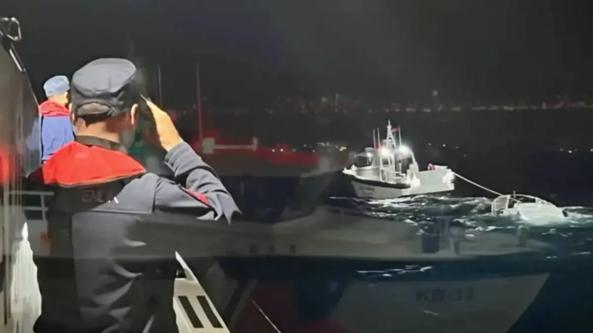 Ayvalık'ta batan tekneden kaybolan kişinin cesedi bulundu.