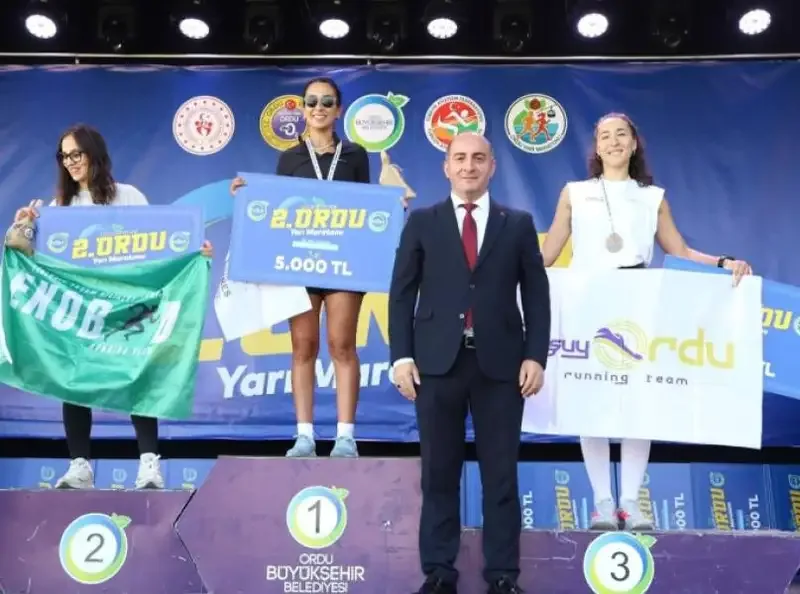Ordu Yarı Maratonu'nda ödüller sahiplerini buldu - Detay Görsel 2