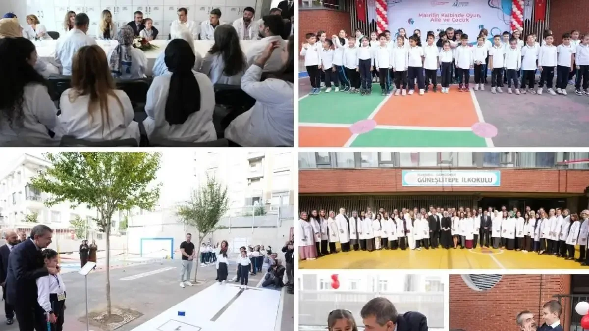 Bakan Tekin, öğrencilerle geleneksel oyun etkinliklerinde bir araya geldi.