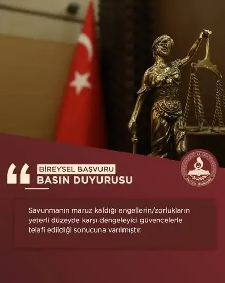 Anayasa Mahkemesi'nden tanık sorgulama hakkı kararı - Detay Görsel 1