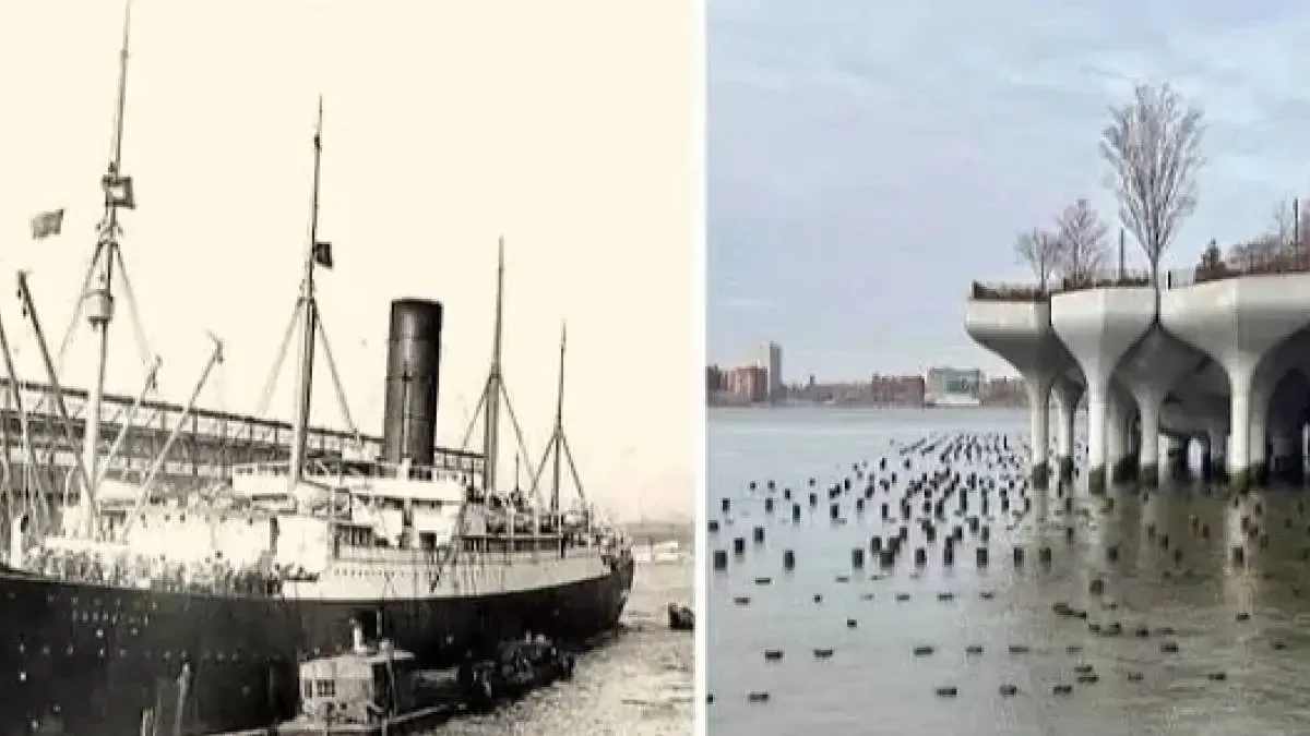 Little Island, Titanic faciasının izlerini taşıyan tarihi bir alan olarak dikkat çekiyor.