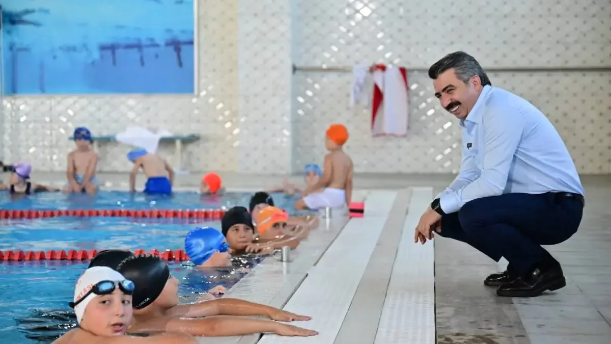 Yıldırım Belediyesi, Kış Spor Okulları ile çocuklara spor yapma imkanı sunuyor.