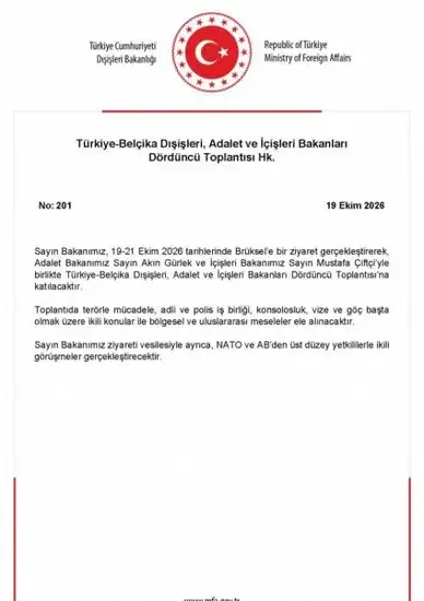 Türkiye-Belçika zirvesinde güvenlik ve göç konuları ele alındı - Detay Görsel 1