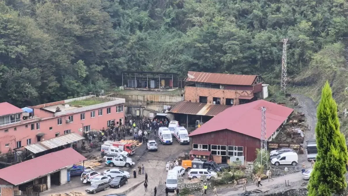 Zonguldak'taki maden ocağında meydana gelen grizu patlaması