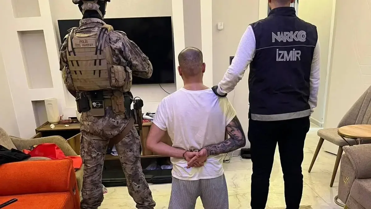 Almanya'da aranan Valmir Berisha, İzmir'de yakalandı.
