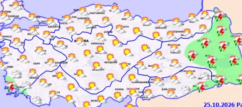 Yurt genelinde sis ve sağanak yağış bekleniyor - Detay Görsel 2