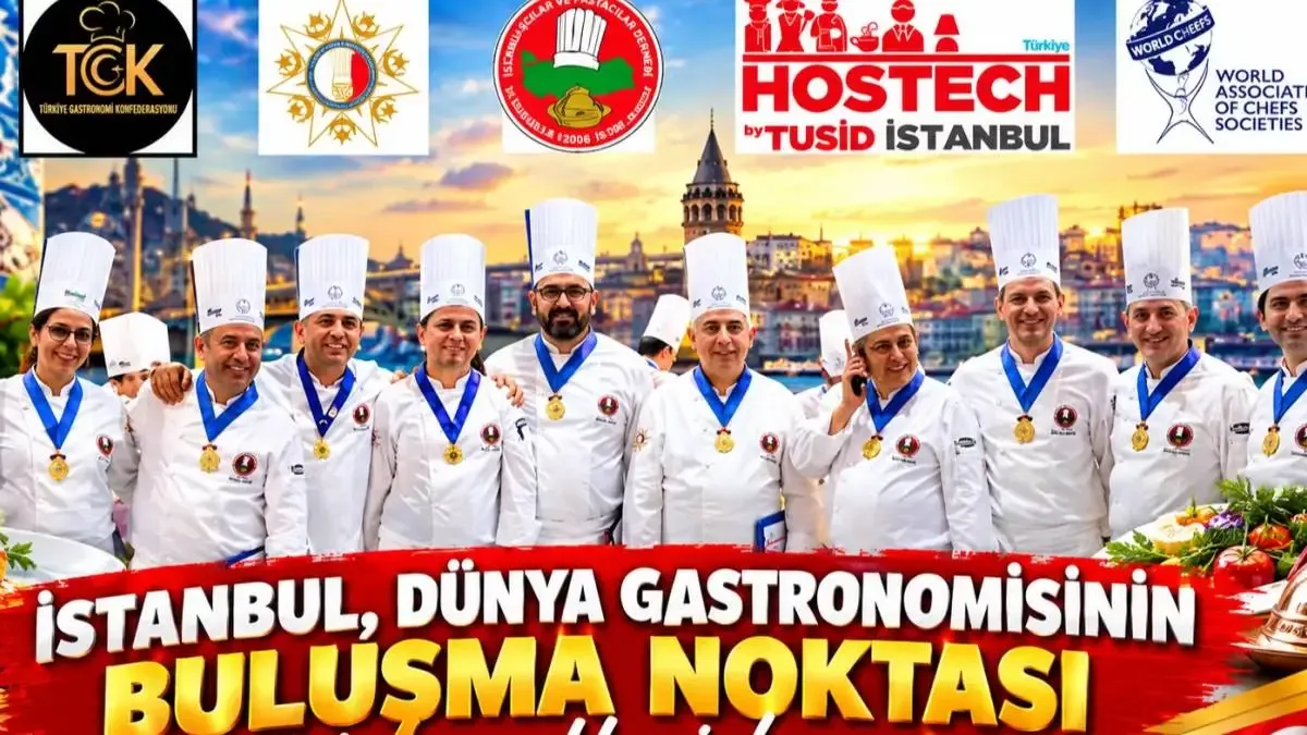 Aşçılar ve tedarikçiler, İstanbul'da buluşacak.