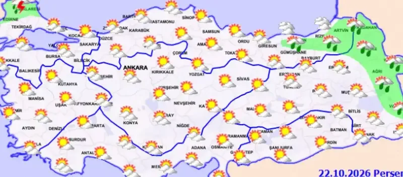 Meteoroloji'den hava durumu tahminleri açıklandı - Detay Görsel 2
