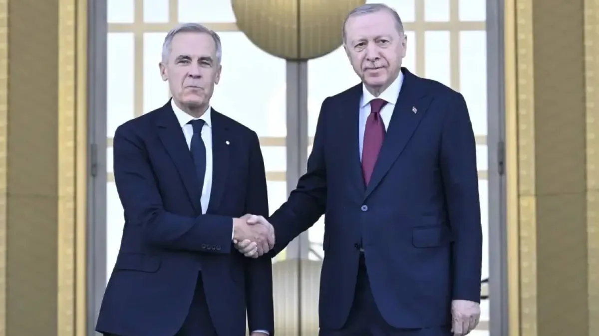 Kanada Başbakanı Carney, Türkiye'yi resmi ziyaret etti.