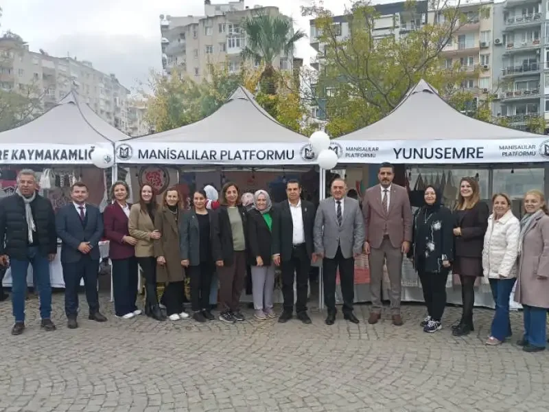 Yunusemre HEM tanıtım standına protokol ziyareti - Detay Görsel 1